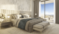 tiara boetiek luxe nieuwbouw appartementen te koop zeezicht benahavis vamoz marbella slaapkamer