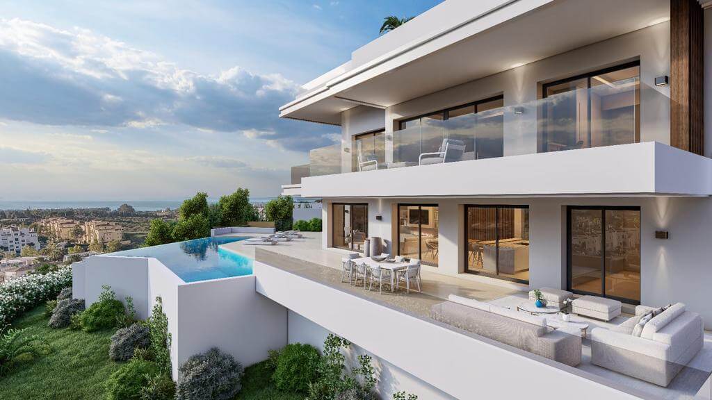 the resina golf estepona new golden mile vamoz marbella villa te koop zwembad zeezicht modern