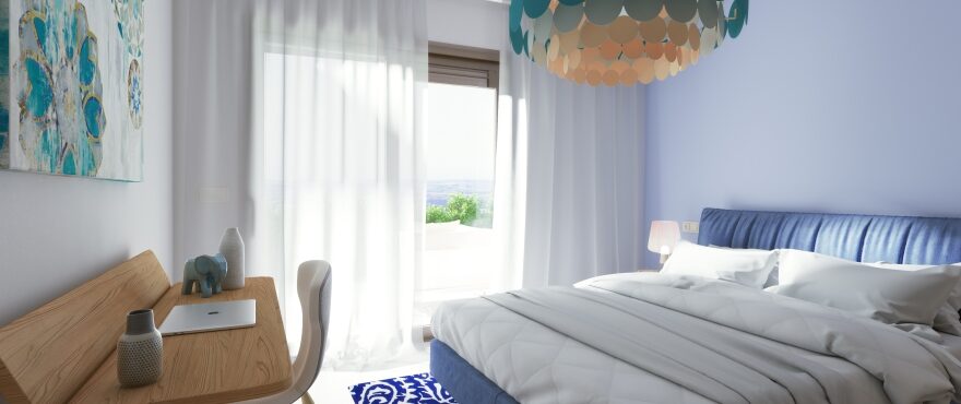 almazara hills vamoz marbella spanje kleinschalig nieuwbouw appartement kopen zeezicht rustig bed