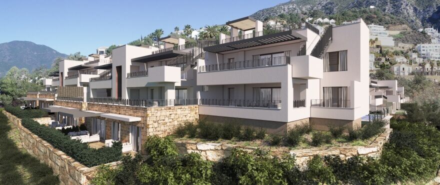 almazara hills vamoz marbella spanje kleinschalig nieuwbouw appartement kopen zeezicht rustig project