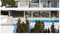 banus heights benahavis villa boetiek project vamoz marbella costa del sol spanje nieuwbouw modern zeezicht beschrijving tuin