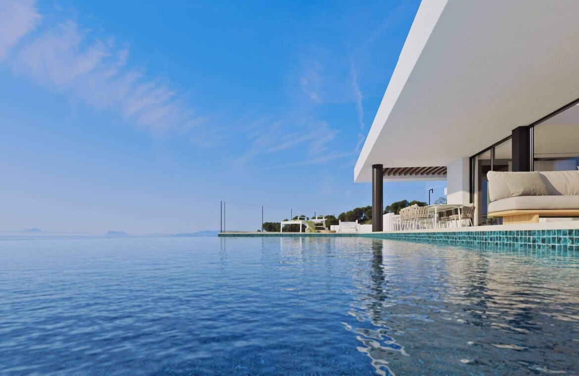 banus heights benahavis villa boetiek project vamoz marbella costa del sol spanje nieuwbouw modern zeezicht water