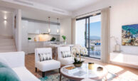 isidora living centrum appartement te koop estepona vamoz marbella costa del sol spanje wandelafstand zee keuken