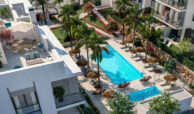 isidora living centrum appartement te koop estepona vamoz marbella costa del sol spanje wandelafstand zee tuin