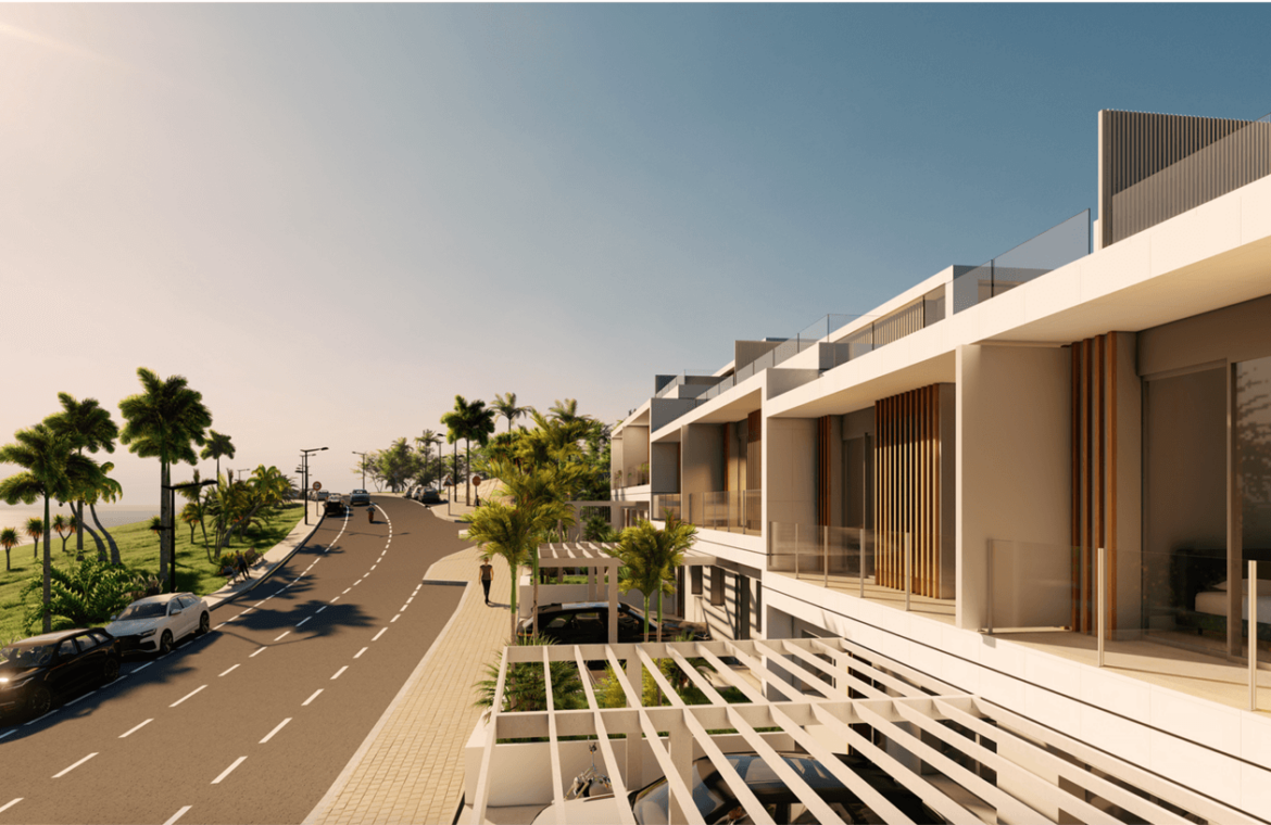 Brisas del Mar moderne huizen nieuwbouw te koop estepona spanje costa del sol vamoz marbella carport