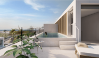 Brisas del Mar moderne huizen nieuwbouw te koop estepona spanje costa del sol vamoz marbella dakterras