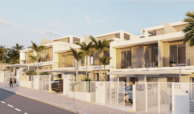 Brisas del Mar moderne huizen nieuwbouw te koop estepona spanje costa del sol vamoz marbella geschakelde woningen