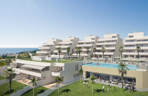 Isea: moderne nieuwbouwappartementen met zeezicht in West-Estepona