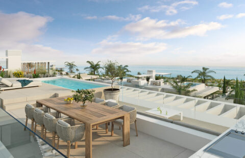 Sunlife: penthouses met zeezicht en prive zwembad in Santa Clara Golf