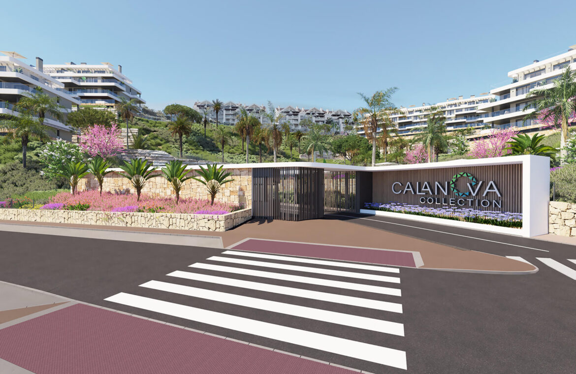 calanova collection golf appartement kopen mijas vamoz marbella costa del sol spanje zeezicht inkom