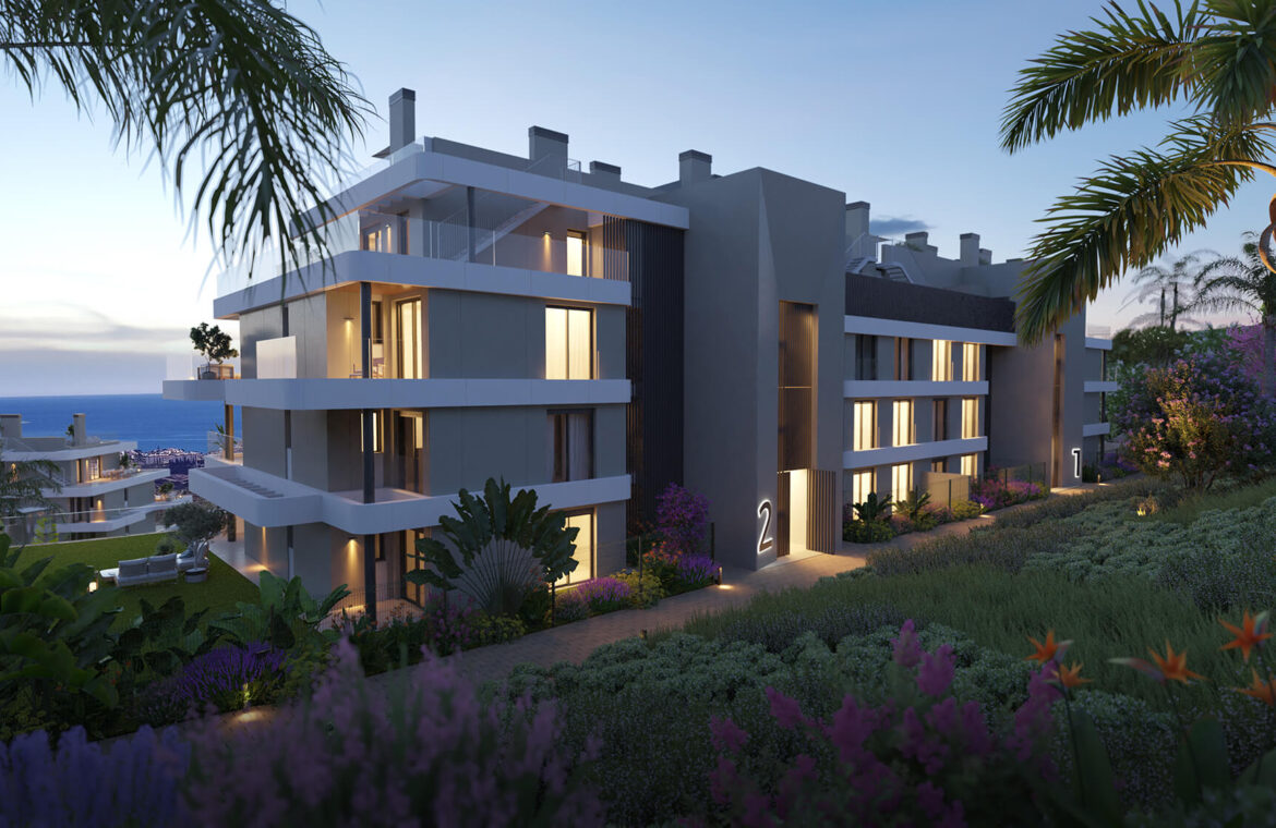 calanova collection golf appartement kopen mijas vamoz marbella costa del sol spanje zeezicht modern