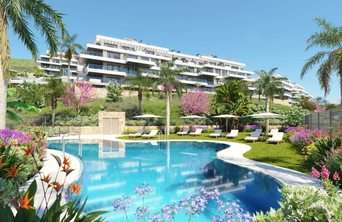 calanova collection golf appartement kopen mijas vamoz marbella costa del sol spanje zeezicht zwembad