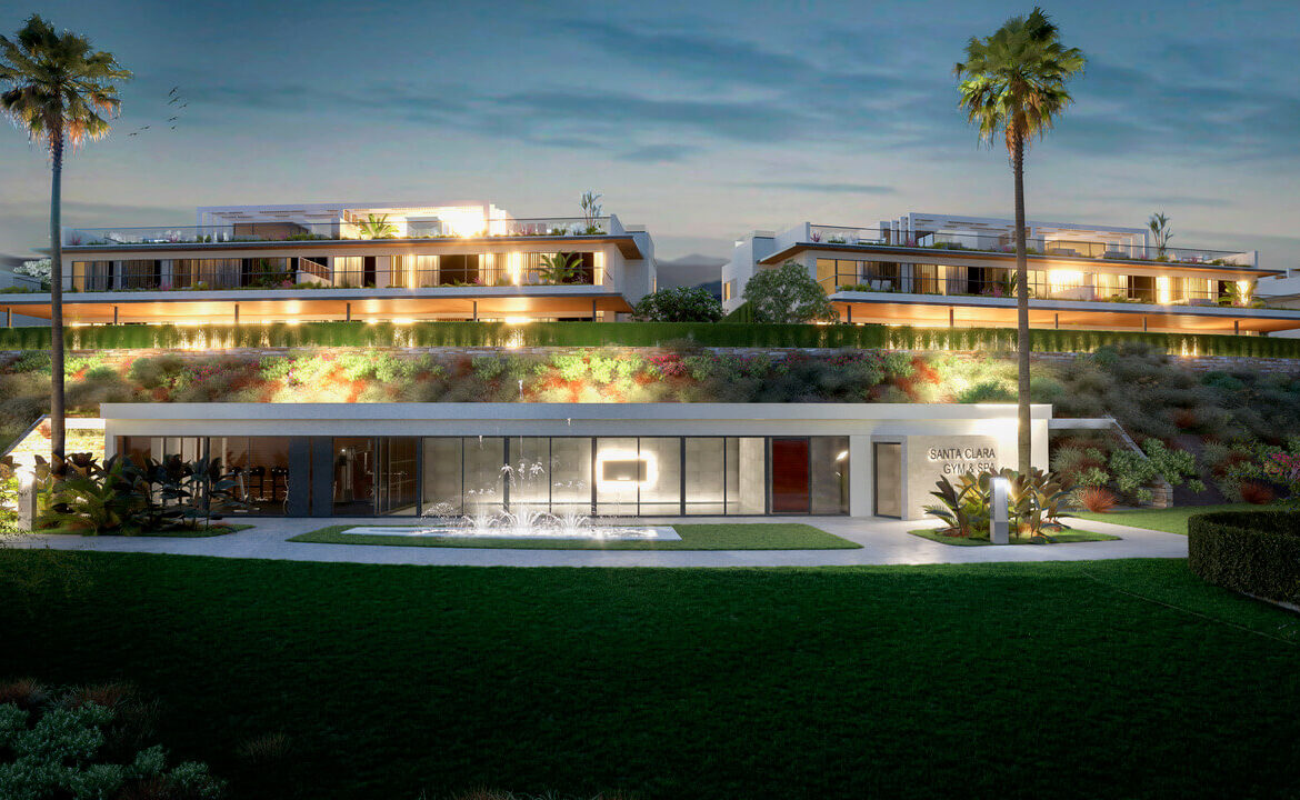 santa clara homes eerstelijns golf appartementen penthouses nieuwbouw te koop vamoz marbella fitness