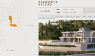 tierra viva nieuwbouw villa te koop los jaralillos benahavis vamoz marbella luxe diamante grondplan 1