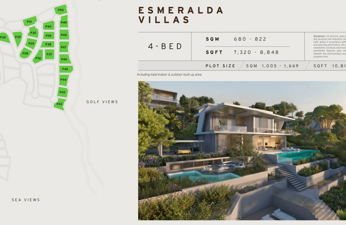 tierra viva nieuwbouw villa te koop los jaralillos benahavis vamoz marbella luxe esmeralda grondplan 1