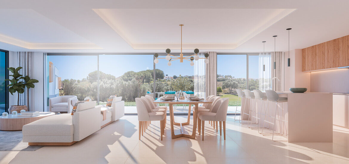 wyndham grand la cala golf resort nieuwbouw huis kopen immo vamoz marbella spanje modern golfzicht leefruimte