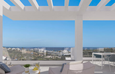 Mãla Kai: nieuwe penthouses aan zee en met zeezicht in West-Estepona