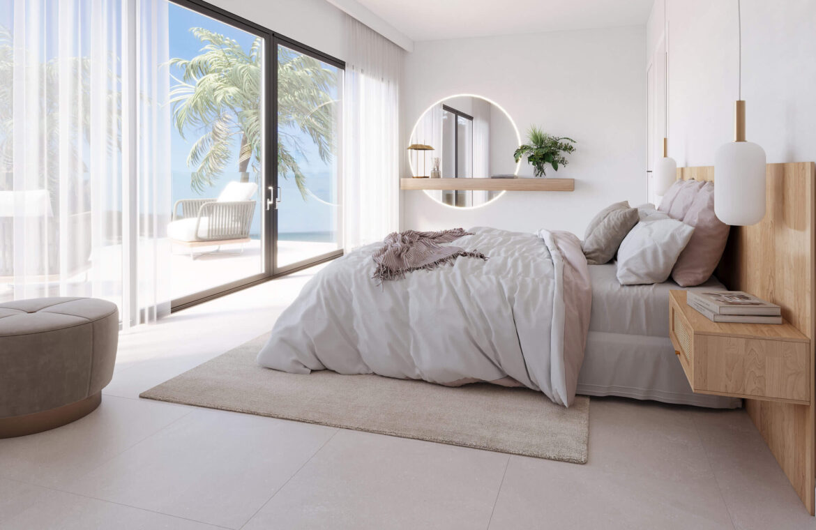 los roques nieuwbouw villa kopen kleinschalig zeezicht wandelafstand zee golf chaparral vamoz marbella slaapkamer