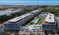 mare appartementen penthouses te koop san pedro vamoz marbella wandelafstand zee nieuwbouw luchtfoto