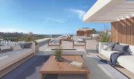 lyra residences nieuwbouw huizen woningen te koop el campanario vamoz marbella golf fitness spa zwembad panoramisch zicht dakterras
