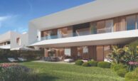 lyra residences nieuwbouw huizen woningen te koop el campanario vamoz marbella golf fitness spa zwembad panoramisch zicht tuin