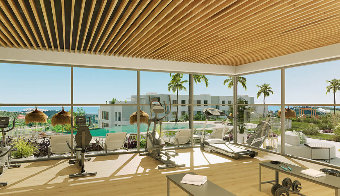 abril casares golf appartement penthouse nieuwbouw kopen vamoz marbella zeezicht fitness