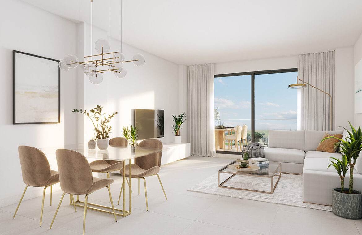 abril casares golf appartement penthouse nieuwbouw kopen vamoz marbella zeezicht salon