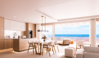 absolute estepona costa galera nieuwbouw appartement penthouse te koop vamoz marbella zeezicht wandelafstand strand keuken