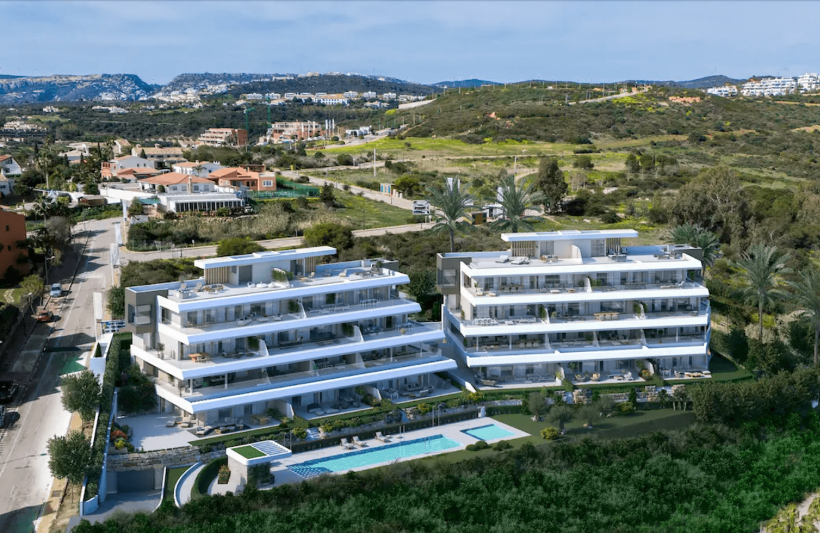 absolute estepona costa galera nieuwbouw appartement penthouse te koop vamoz marbella zeezicht wandelafstand strand project