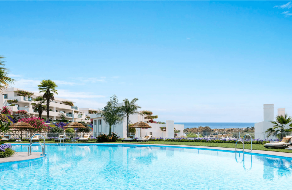 amaranta casares golf appartement penthouse nieuwbouw kopen vamoz marbella zeezicht wandelafstand strand