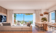 amaranta casares golf appartement penthouse nieuwbouw kopen vamoz marbella zeezicht wandelafstand strand salon