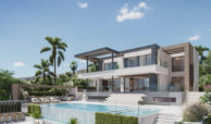 cerrado hills nieuwbouw eerstelijns golf villa kopen lagunas mijas vamoz marbella zeezicht modern