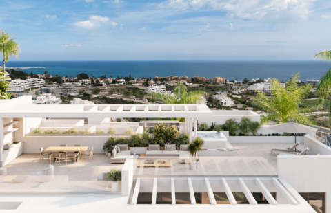 Sunway: nieuwbouw penthouses wandelafstand van strand Estepona