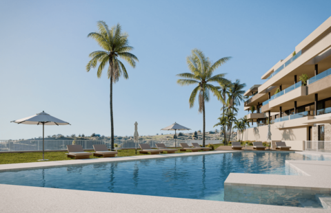 Balance: nieuwbouw appartementen met zeezicht vlakbij La Cala de Mijas